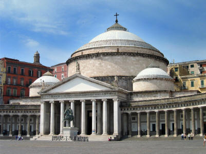 Neapel Plebiscito Platz